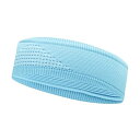 ヘアバンド メンズ 額幅7cm ヘッドバンド 汗止め スポーツ 締めつけ感なし ズレない サッカー 野球 バスケ ヨガ 通気性 吸水性 男女共用 ライトブルー