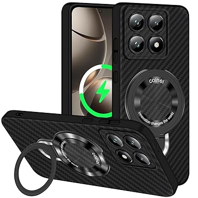 Xiaomi 14T Pro ケース TPU Magsafe対応 リング付き 多機能スタンド シャオミ14T Pro カバー スタンド内蔵 縦横両対応 米軍MIL規格 耐衝撃 落下・すり傷防止 衝撃吸収 薄型 超軽量 黄変なし 車載ホルダー Xiao