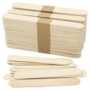 スティック 木製 15cmx1.8cm 500本 スティック棒 ウッドスティック 脱毛ワックス用 業務用 使い捨て いろんな芸術品や作品を作り用に