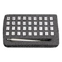 打刻印 アルファベット 工具 刻印セット 1セット ポンチ アルファベット キット レザークラフト用 手作り DIY 革製品 数字 英字 36点セット 6.5m...