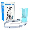 犬 散歩 給水ボトル 給水器 水飲み器 携帯 水筒 折りたたみ ペットウォーターボトル こぼれない 外出 折りたたみ 携帯 旅行 犬グッズ ペットボトル ブルー
