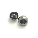 5個入りメタルシャンク単孔ボタン DIY ブレザーコート衣類装飾用裁缝道具向け