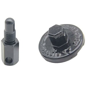 チェーンソー クラッチ フライホイール取り外しツール - 14mm ピストンストップ クラッチエキスパンダー付き ハスクバーナ、スティール、Echo 2サイクルエンジン用 (14mm)