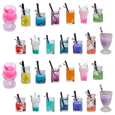 夏　14種28個　パーツ　アイスクリーム　チャーム　スイーツ　ピアス　パフェ　レモン　イヤリング　ミ..