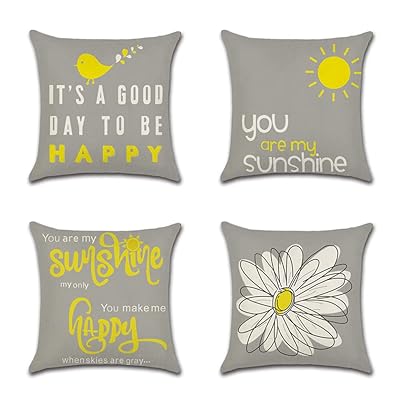 クッションカバー 45 45 4枚セット 北欧 幾何学模様 違う柄 リネン 亜麻 可愛い おしゃれ ファスナー モダン 家庭装飾 車 飾り 四季通用 インテリア...