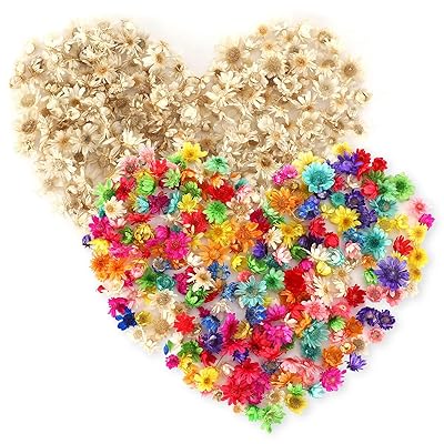 ドライフラワー レジン用 400個入り 押し花 乾燥シート レジン ドライフラワー ドライフラワー 花材 ホログラム パーツ ホワイト+マルチカラー