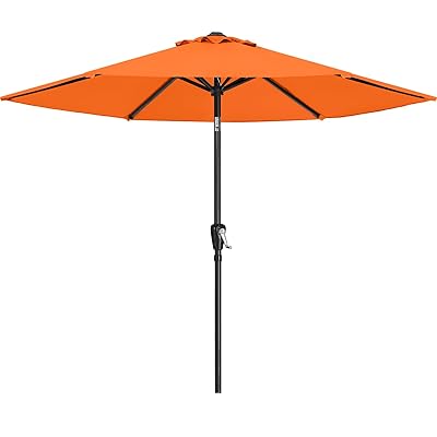 ガーデンパラソル 風に強い 遮阳伞 日除け ベランダ 庭傘 屋外用 大型 アウトドアパラソル 230cm/270cm 角度調整可能 ...