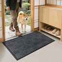 玄関 泥落とし 80×120cm 全天候型滑り止め吸水マット 家庭商業施設対応|防塵・砂泥ブロック・雨雪対策・吸水 速乾 使用するために玄関 部屋 外店舗 キッチン 工場マット