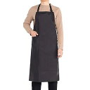 エプロン防水 完全防水 長さ110CM 女性用 男性用 作業用エプロン レディース おしゃれ 人気 汚れにくい シワ防止 料理教室用 カフェ 保育士 美容師 お...