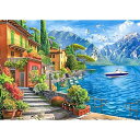 1000ピース ジグソーパズル 海辺の町 パズル 1000 風景 大人 景色 レジャー ゆったり おしゃれ インテリア プレゼント(70×50cm)