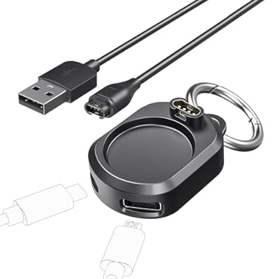 【1+1セット】 ガーミン用 USB 充電ケーブル 1m(1個)+ Micro-B/Type-C デュアルポート 変換アダプター(1個) Vivoactive6/5/Fenix8/7/6/5/Forerunner265/165/965/Instin 【1+1セット】 ガーミン用 USB 充電ケーブル 1m(1個)+ Micro-B/Type-C デュアルポート 変換アダプター(1個) Vivoactive6/5/Fenix8/7/6/5/Forerunner265/165/965/Instin