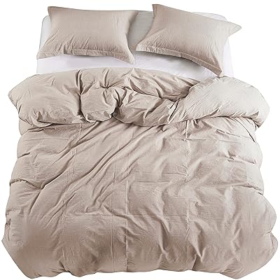 【掛け布団カバー キング 単品売り】オーガニックコットン 230x210cm 掛かバー 洗いざらしの綿100% 洗..