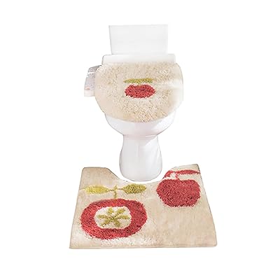 トイレマット フタカバー 3点セット 便座カバー ふんわり 洗える トイレマット セット 洗浄暖房 滑り止..