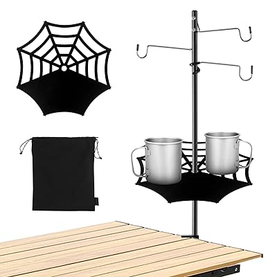 ランタンスタンド ランタンポール ランタンハンガー 両用式 打ち込み クランプ式 折りたたみ 4段階 高さ調整可 ランタンフック ペグ 付き 軽量 頑丈 アウト...