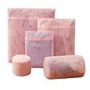洗濯ネット ランドリーネットバッグ (30cmx40cm 40cmx50cm 50cmx60cm 22cmx35cm 15cmx17cm 5枚入り)ピンク 円筒型 角型 細かい網目 メッシュ 丈夫 耐久性 型崩れ防止 絡み防止 衣類損傷防止 家庭用