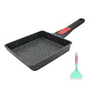 RANXINGST 卵焼き フライパン 玉子焼き器 IH・ガス火 対応 16*19cm玉子焼き 取っ手のとれる オーブン&食洗機対応 お手入れやすい PFOA ...
