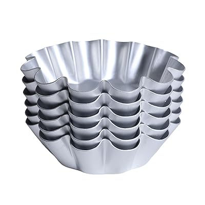 6個 L 4.5インチ Ensaymada モルダー フィリピン、Bibingka Molder フィリピン、トルタモルダー – 特大ラウンドケーキ...