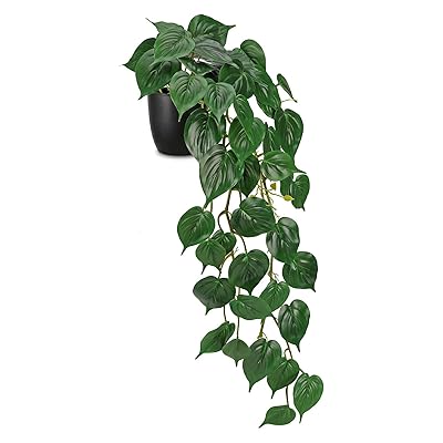 フェイクグリーン インテリアグリーン ポット付き ポトス 鉢植え 卓上 天井 ハンギング 吊り下げ 壁掛け 人工観葉植物 おしゃれ かわいい (ポトス02, 卓...
