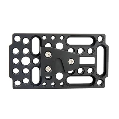 チーズプレート ＋ Vロック 多用途連続プレート1/4 & 3/8 ネジ穴付き アルミ合金製 V ロ ...