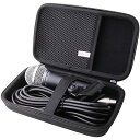 用の ダイナミックマイク SM58/BETA58A 保護 キャリングケース 旅行収納ケース -(2)