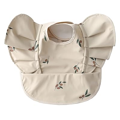 お食事エプロン 離乳食 お食事スタイ 防水 柔らかい ベビー エプロン 北欧 赤ちゃん スタイ 女の子 男の子 ベビービブ ポケット付き 幼児 保育園 入園準備 食事用エプロン 出産祝い