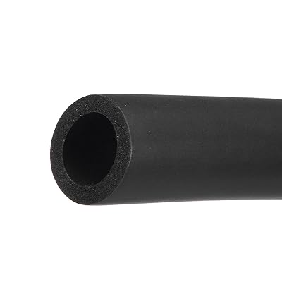 25mm パイプ断熱管 保温発泡チューブ ハンドルグリップ 配管断熱ラップ用 1.5M ブラック