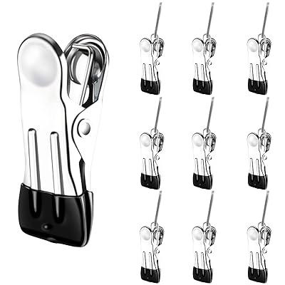 MITUKE【2025年強力型】モノクリップ 洗濯バサミ 洗濯ばさみ 洗濯ピンチ ステンレス製 錆びに強く ノン..