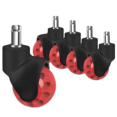 2 "球の足車の車輪、 360 度の回転オフィス家具の椅子の取り替えの足車のためのナイロン カバーが付い..