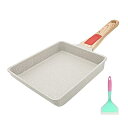 RANXINGST 卵焼き フライパン 玉子焼き器 IH・ガス火 対応 16*19cm玉子焼き 取っ手のとれる オーブン&食洗機対応 お手入れやすい PFOA ...