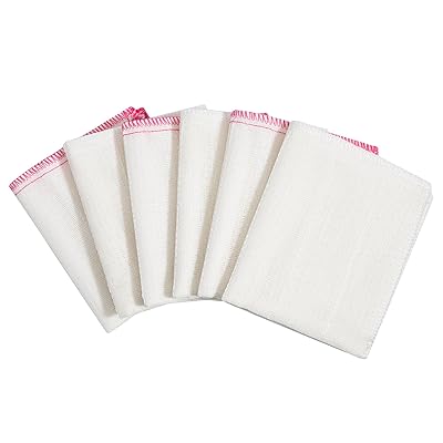 ふきん ガーゼぞうきん 食器拭きキッチンクロス 厚手棉布巾 超吸水キッチンタオル 台布巾 食器ふきん だいふきん 蚊帳ふきん あっちこっち使えるシンク周り掃除用品 30*35cm 6枚 (12層重ね極厚-B)
