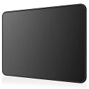 マウスパッド ゲーミング ゲーミングマウスパッド 小型 28x22x0.3cm 3枚セット ブラック ほつれ防止ステッチ付き ノンスリップラバーベース 滑り止め 光学式対応 防水 オフィス・自宅用