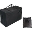 ふとん収納袋 大容量 237L 大型収納バック 防水 420D ベットマット収納袋 トートバッグ 羽毛布団収納ケース クリスマスツリー収納バック スポーツバッグ ボストンバッグ 敷布団 衣類収納 -ブラック (237L-84*41*69cm)