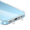 ストラップホルダー スマホ ストラップホルダー 2口 ダブルリング 極薄0.4mm ステンレス製 薄型 丈夫 充電干渉なし 落下紛失防止 iPhone対応 スマ...