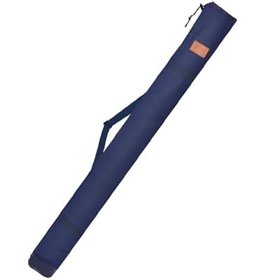釣り用ロッドバッグ 120cm ポータブル ロッドケース 多機能 釣り竿 釣具 傘 収納 持ち運び便利 折りたたみ ベージュ (青, 140cm)