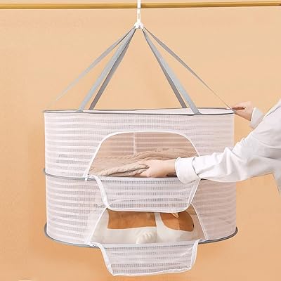 平干しネット 平ぼしネット 干し物ネット 物干しネット セーター干しネット 折りたたみ式 2段 ニット平..