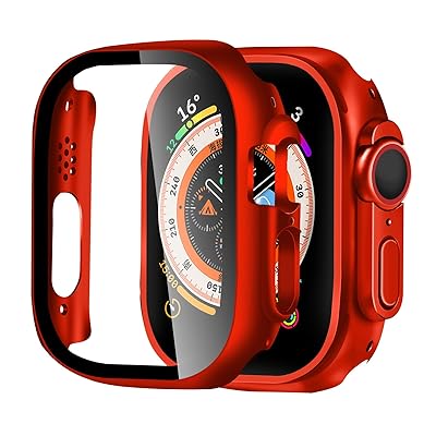 【2枚】 Apple Watch ケース 49mm 対応 アップルウォッチ カバー 一体型 Apple Watch カバー 全面保護 二重構造 アップルウォッチ ケース PC素材 日本旭硝子材 キズ防止 軽量 強化ガラス Apple Watch Ul 【2枚】 Apple Watch ケース 49mm 対応 アップルウォッチ カバー 一体型 Apple Watch カバー 全面保護 二重構造 アップルウォッチ ケース PC素材 日本旭硝子材 キズ防止 軽量 強化ガラス Apple Watch Ul