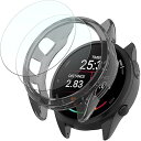 「ケースとガラスフイルムセット」FOR Garmin Forerunner165/ガーミンForerunner165 music 保護カバー ガラスフィルム Garmin Forerunner165 ケース ガラス素材 PC素材 薄型 軽量 飛散防止