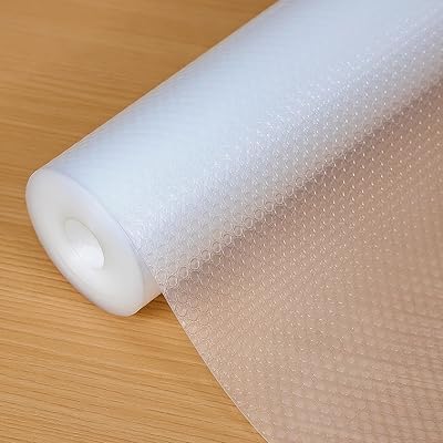 食器棚シート 35x500cm しょっきだな シート 引き出しシート キッチンマット接着剤不要 裁断可能 EVA 耐熱、防湿、防油 食器棚／引き出し／キッチンに適用 家具保護（透明&非粘着性）