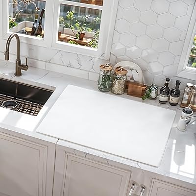 シリコンマット キッチン 耐熱 調理台保護 大判70*50 1.5MM 透明 汚れず 断熱 シリコン シンクマット ..