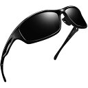 スポーツサングラス メンズ 偏光 運転用 uvカット TR90 釣り 自転車 登山 野球 ゴルフ 軽量 sunglasses for men(グロスブラック)