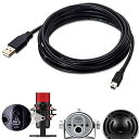 10フィート ロング PC Mac コンピューター USB ケーブル コード ワイヤー HyperX Quadcast Blue Yeti USB マイク ブラ...