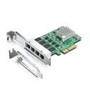 2.5G NIC 100/1000/2500Mbps PCIe ギガビット ネットワークカード LAN カード,クワッドRJ-45ポート,Realtek RTL8125コントローラ,Windows/Windows Server/Linux/Ubunt