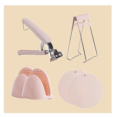 茶碗蒸しトング 容器ホルダーキッチンツール 蒸し物用トング 6個セット鍋つかみ シリコン手袋 耐熱ミト..