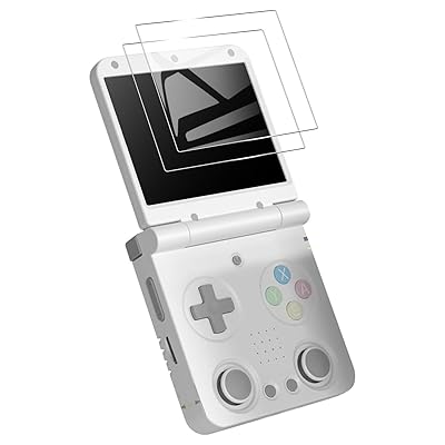 【2枚】Miyoo Flip フィルム 旭硝子9H 気泡防止 高度透明 クラッチ防止 自動吸着 飛散防止処理 超薄 保護フィルム Miyoo Flip 対応