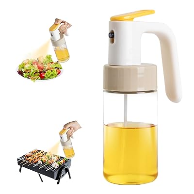 オイルスプレー 料理 オイルボトル オイルミスト 調理用 調味料入れ 霧吹き 液だれしない 耐熱ガラス ..