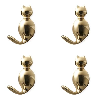 壁掛けフック 猫 おしゃれ かわいい 動物 ウォールフック 鍵掛け キー バッグ コート タオル 服 帽子 フック 壁 インテリア 収納 玄関 お風呂 リビング...