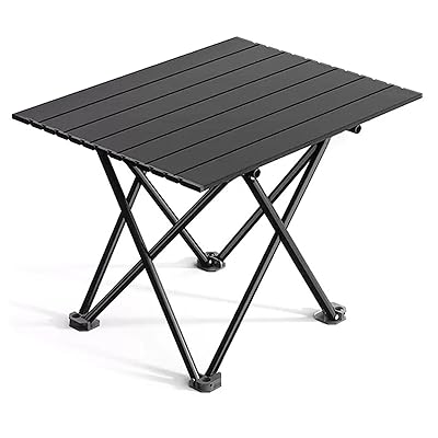 キャンプテーブル 折りたたみ式 アルミ ロールテーブル コンパクト 超軽量 アウトドア ハイ
