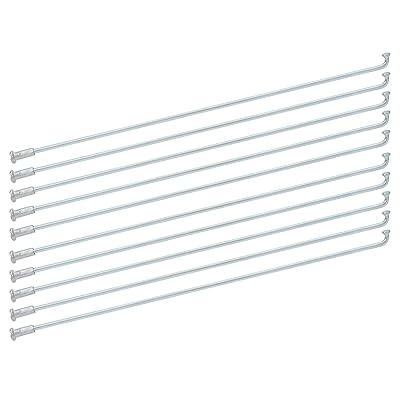 自転車　スポーク 10個80-310mm 耐久性　ある鉄マンガン材料　厚さ 自転車　スポーク13G2.2mmサ