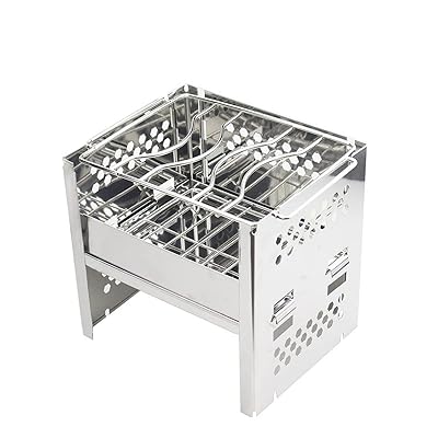 折りたたみコンロ バーベキュー コンパクト キャンプ アウトドア かまど 焚き火台 1台多役