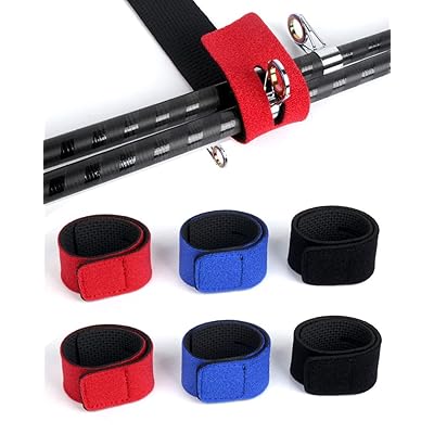 ロッドベルト 釣り竿バンド 釣り 保護ベルト 釣りロッドベルト 釣り竿用結びバンド 釣り竿